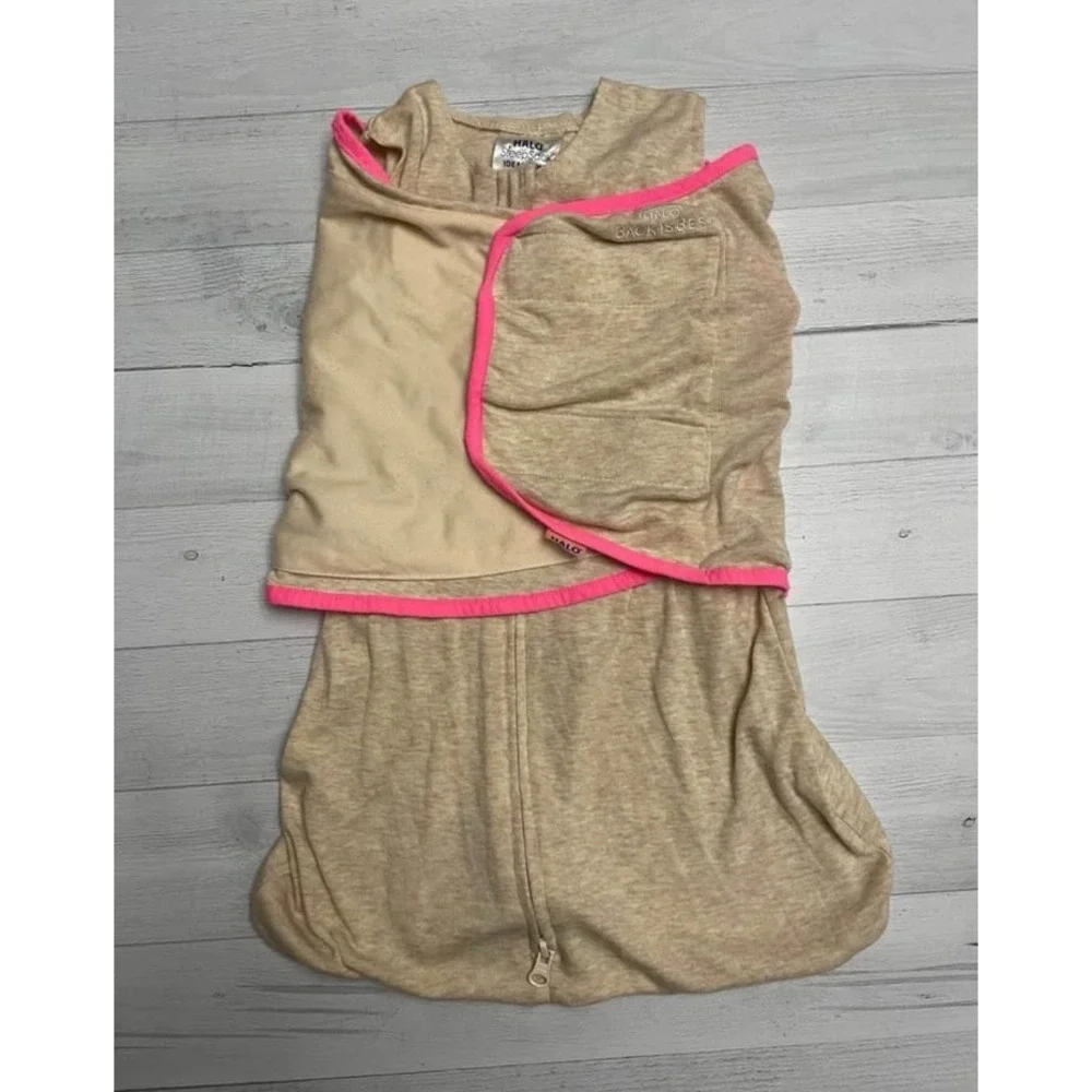 Halo ideal temp swaddle Beige and pink Newborn‎